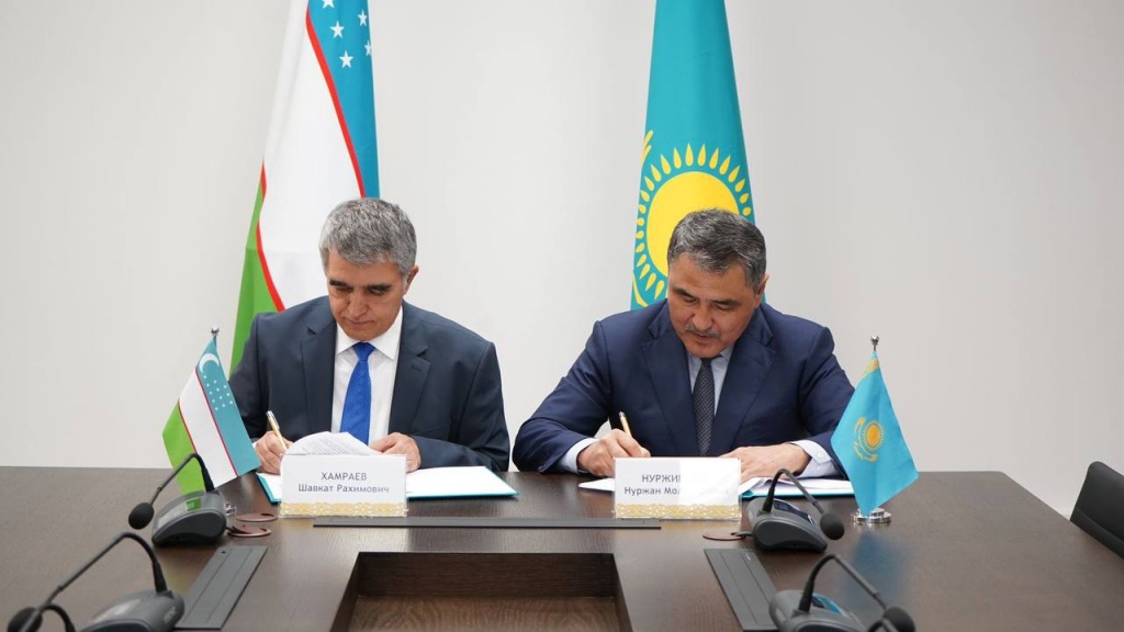 Узбекистан и Казахстан установят системы учета воды на реке Сырдарья  Узбекистан и Казахстан установят системы учета воды на реке Сырдарья