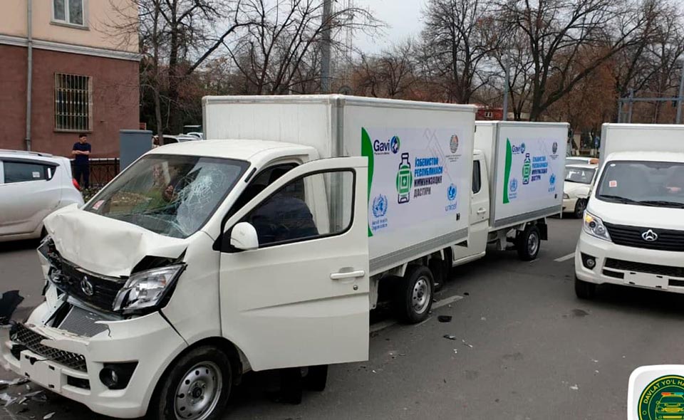 В ЮНИСЕФ до сих пор уверены, что передача Узбекистану грузовиков для вакцин, которые попали в ДТП, имеет большое значение 