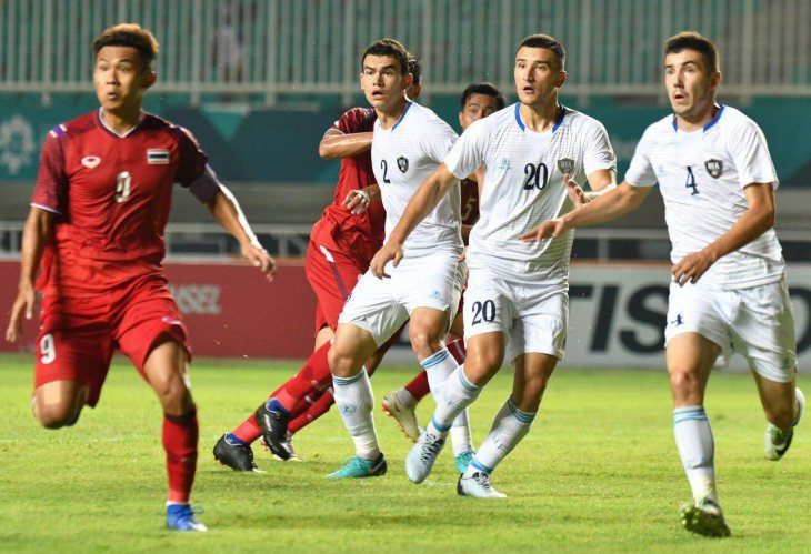 Узбекистан обыграл Таиланд и вышел в плей-офф Азиатских игр (видео)