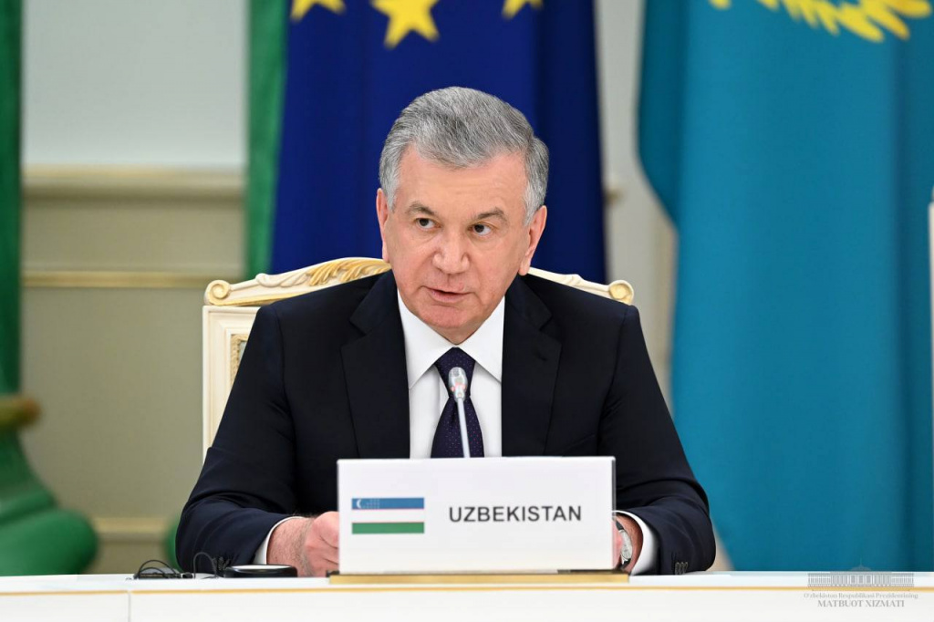 Мирзиёев предложил учредить Комитет экономического сотрудничества "Евросоюз – Центральная Азия"