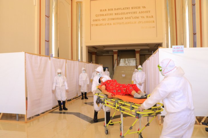 В Узбекистане за ночь выявили 249 больных коронавирусом. Число тяжелобольных выросло до 927, в критическом состоянии находятся 224 человека 