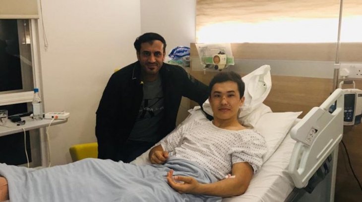 Отабек Шукуров успешно перенёс операцию в Лондоне