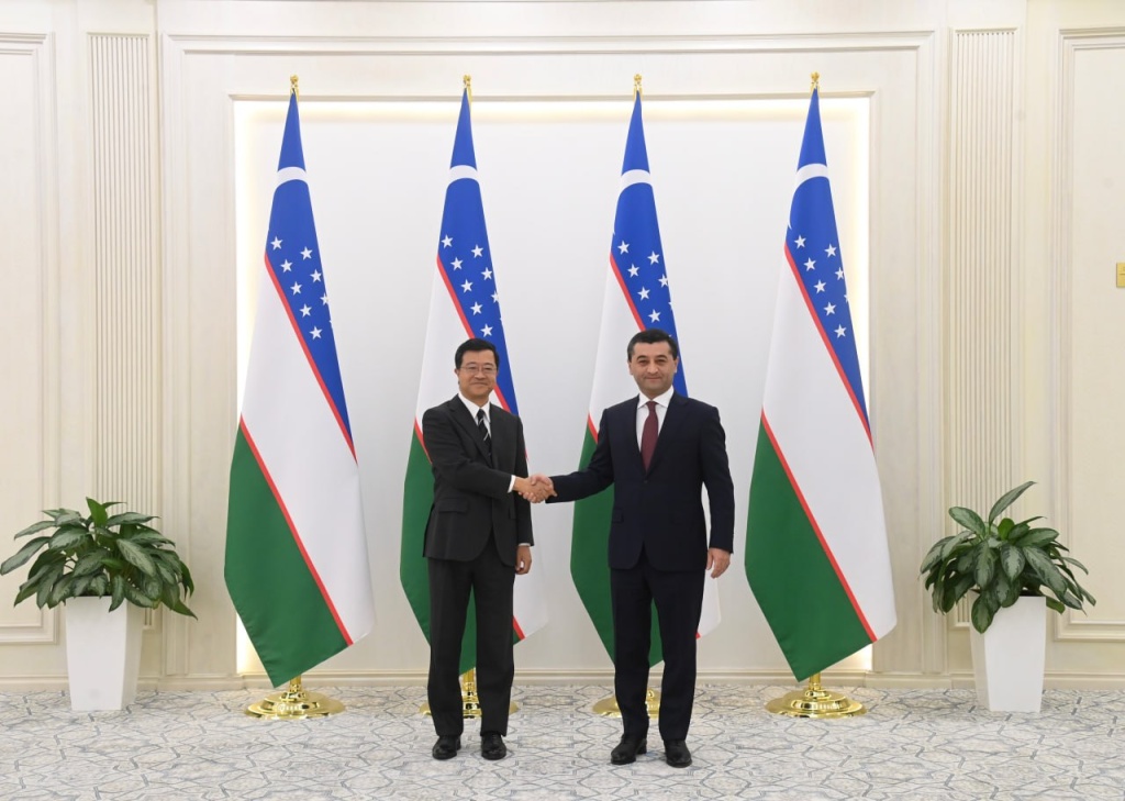 Глава МИД принял нового посла Японии в Узбекистане  Глава МИД принял нового посла Японии в Узбекистане