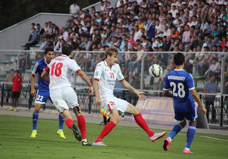 Каршинский «Насаф» вышел в финал Кубка Узбекистана по футболу