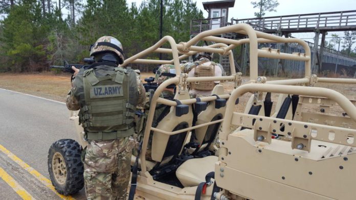 Спецназ Узбекистана впервые участвует в учениях в США. Фото