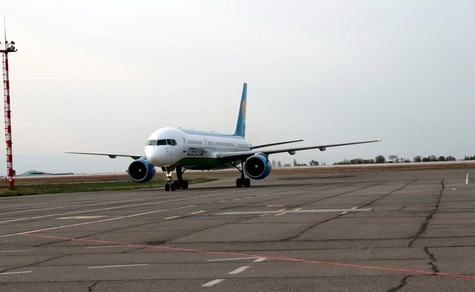 Рейс Uzbekistan Airways из Намангана в Краснодар вынужденно возвращается обратно из-за начала военной операции в Донбассе