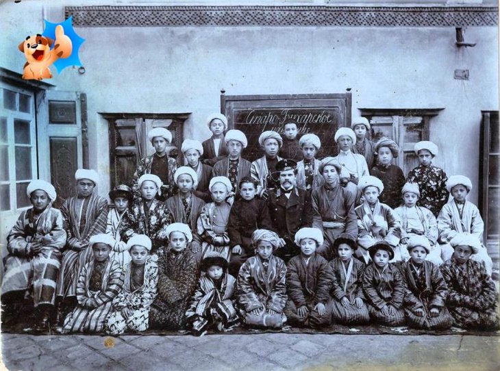 Обнаружено уникальное фото русско-туземной школы в Старой Бухаре