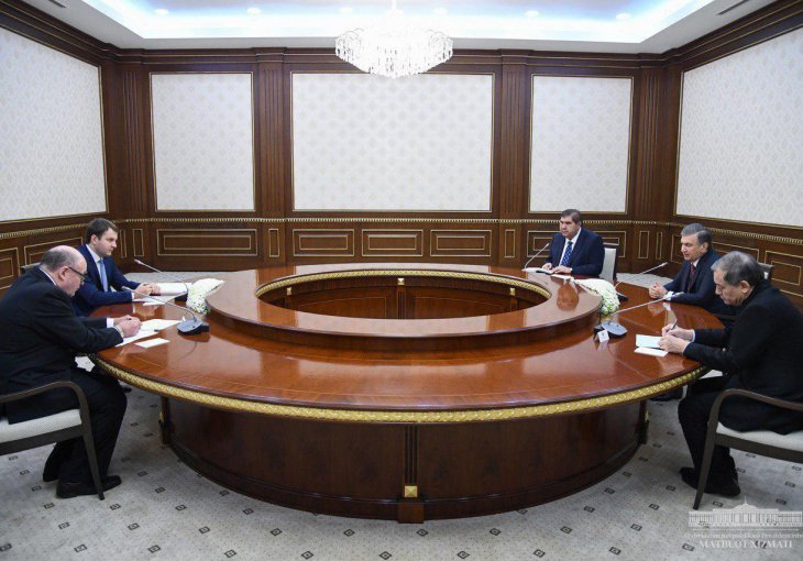Мирзиёев провел переговоры с министром экономического развития России Максимом Орешкиным 
