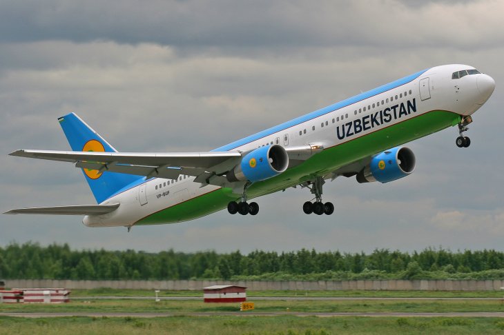 "Узбекистон хаво йуллари" планирует перевезти в этом году свыше 3 миллионов пассажиров 