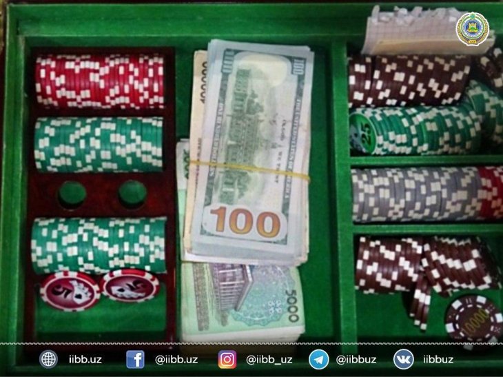 В Ташкенте обнаружили подпольный клуб для игры в Poker