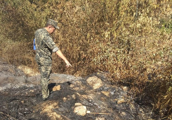 При пожаре на ферме под Ташкентом погиб человек