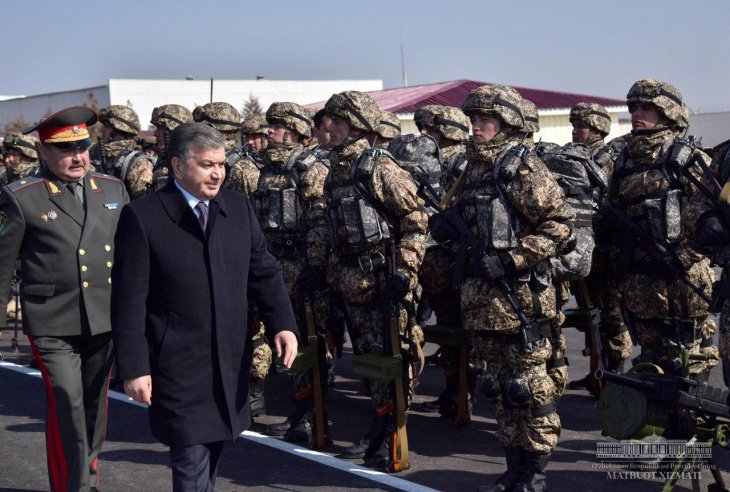 Мирзиёев рассказал об успехах в модернизации узбекских Вооруженных сил