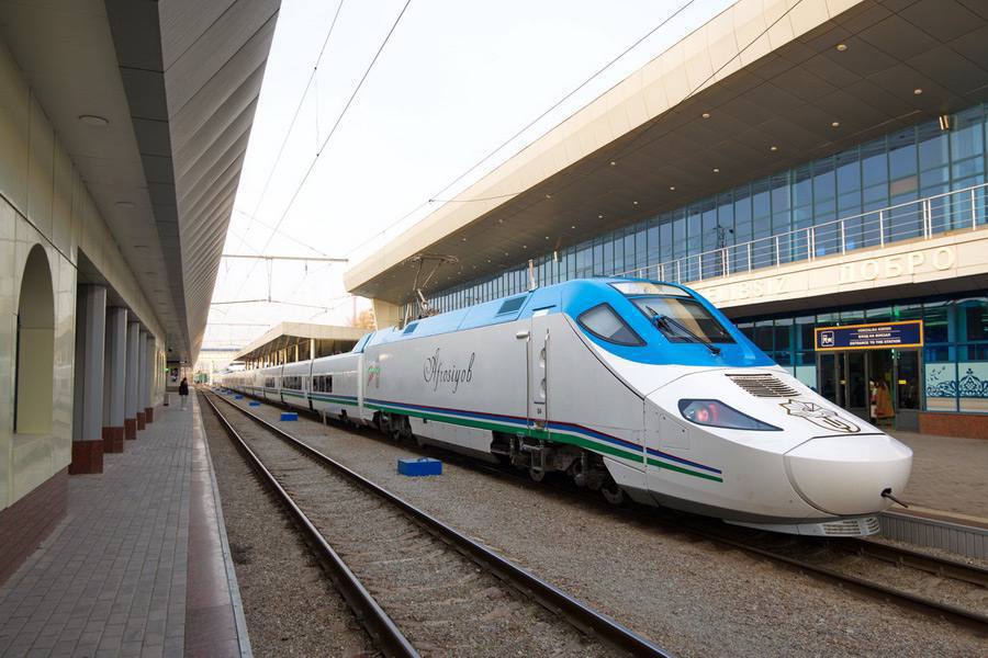 В график движения отдельных поездов из Ташкента внесены изменения