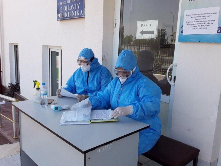 В Узбекистане за сутки выявили 496 больных коронавирусом. Инфицированные обнаружены в 7 регионах