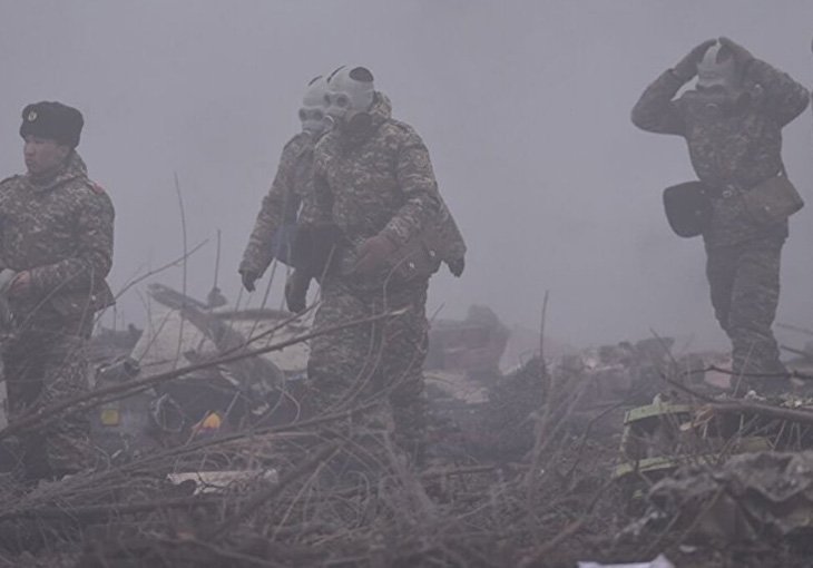 Самолет Boeing-747 рухнул под Бишкеком
