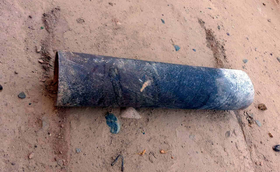 Появились первые фото и видео с места падения реактивных снарядов в Узбекистане, выпущенных из Афганистана 