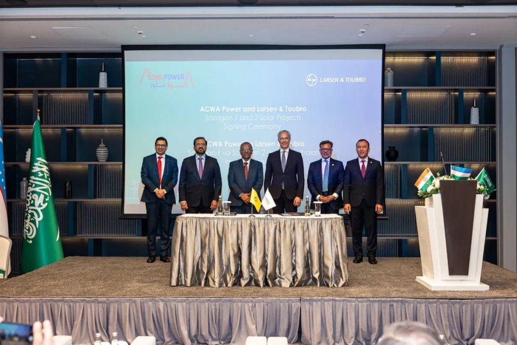 ACWA Power привлечет 1,7 миллиарда долларов в строительство солнечных электростанций в Самаркандской области