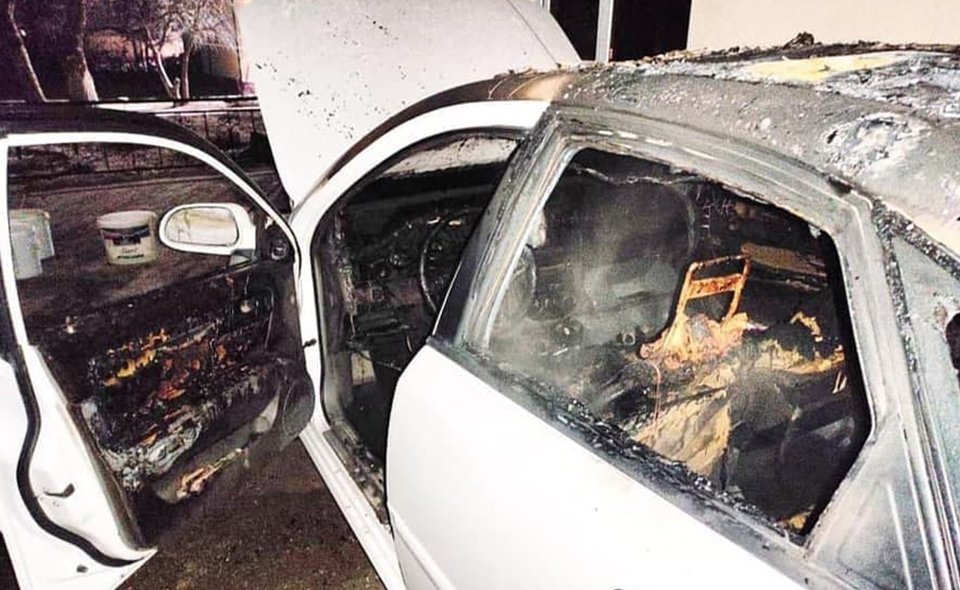 У самаркандского блогера сожгли авто. Правоохранители возбудили уголовное дело по данному факту 