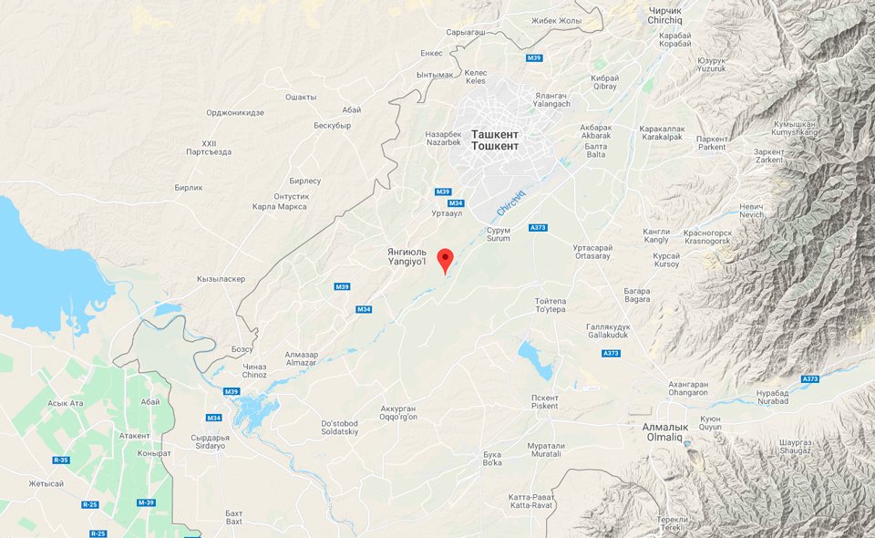 В Узбекистане в первый день нового года произошло землетрясение. Эпицентр находился возле Ташкента 