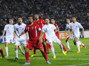 Узбекистан на последних минутах вырвал победу у Иордании 