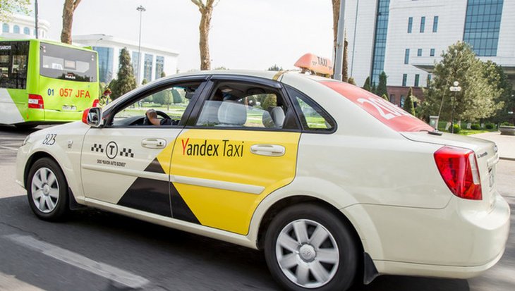 В Намангане начал работу сервис Yandex.Taxi