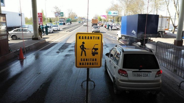 Водители могут ездить на частных авто без стикера внутри областей и в других городах, за исключением областных центров и Ташкента – МВД