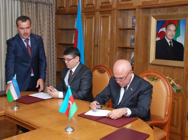 Таможенные комитеты Азербайджана и Узбекистана подписали План двустороннего сотрудничества