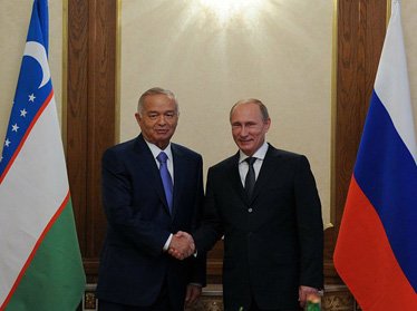Путин и Каримов провели переговоры в Душанбе (фото) 