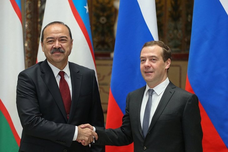 В Ташкенте состоялась встреча Арипова и Медведева