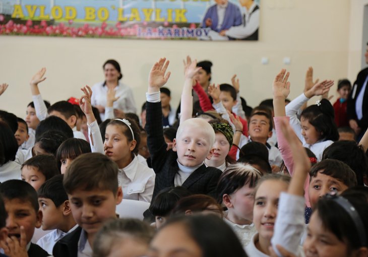 Обернись: для незрячих детей Ташкента устроили праздник (фото)