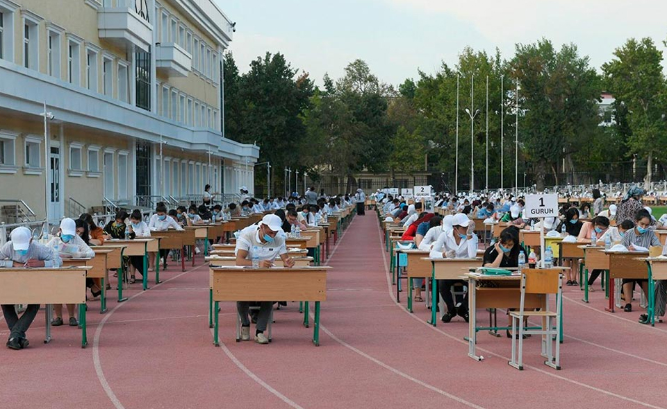 Тестовые экзамены в вузы в Узбекистане стартуют с 5 августа. Как они пройдут