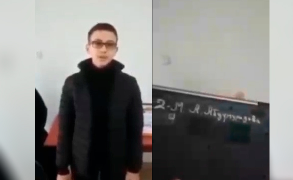 Школьнику в Самаркандской области, победившему в конкурсе "Один миллион программистов", вручили старый ноутбук  