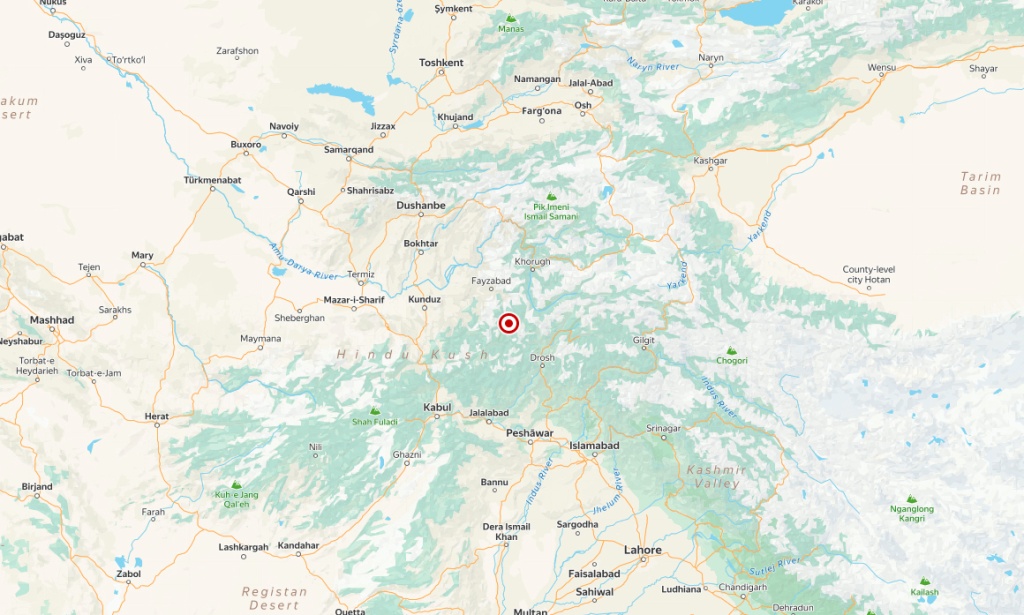 В Узбекистане ощутили отголоски землетрясения, произошедшего в Афганистане. Сила подземных толчков достигла 6 баллов 
