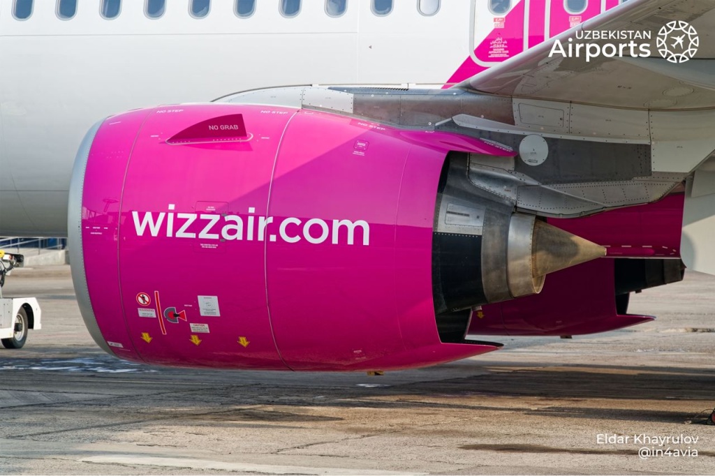 Авиакомпания Wizz Air увеличивает частоту полетов между Самаркандом и Абу-Даби