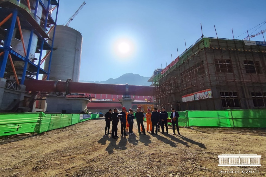 Два цементных завода строятся в Андижанской области. Общая стоимость проектов – 500 миллионов долларов 
