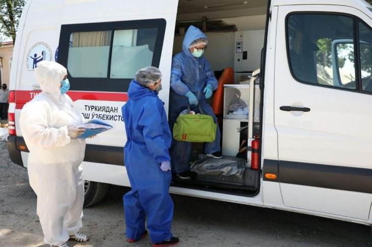 В Узбекистане за сутки выявили 570 больных коронавирусом. Новые инфицированные обнаружены в 9 регионах