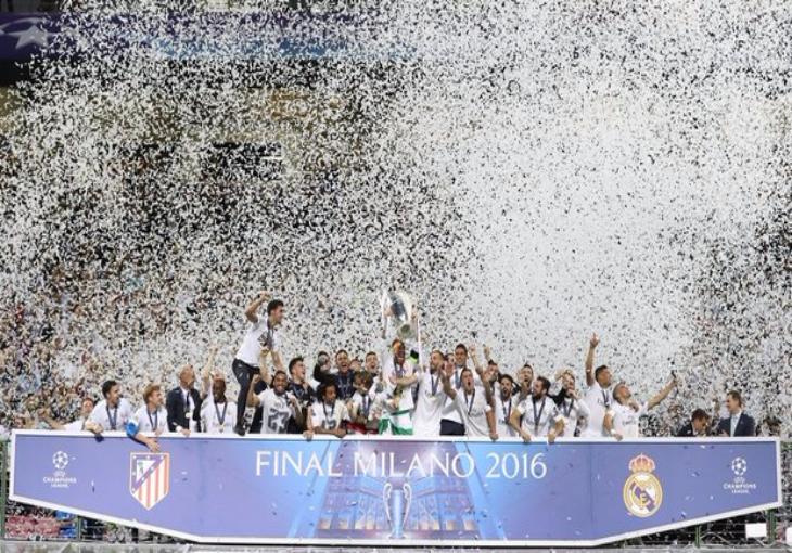 Мадридский «Реал» выиграл Лигу чемпионов 
