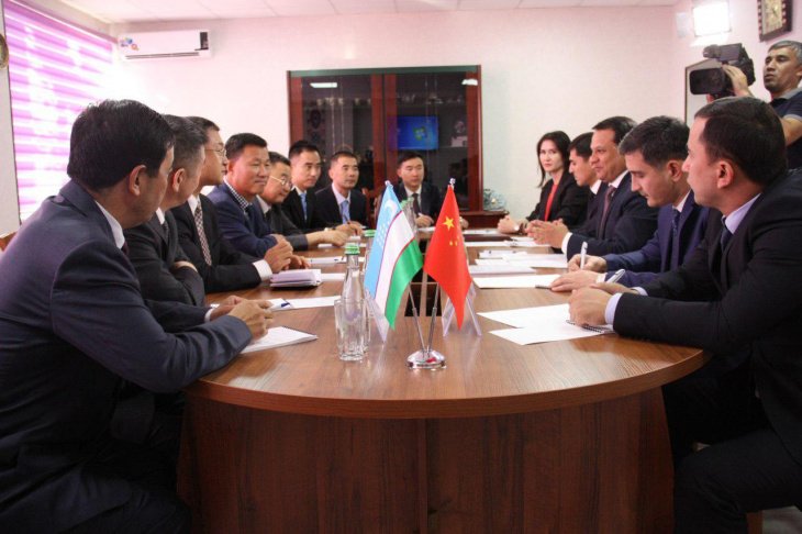 Делегация Департамента общественной безопасности провинции Цинхай посещает Ташкент 