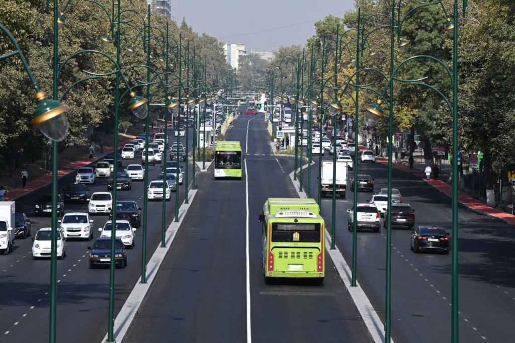 Стало известно, на каких еще улицах в Ташкенте будет внедрена система BRT. Видео