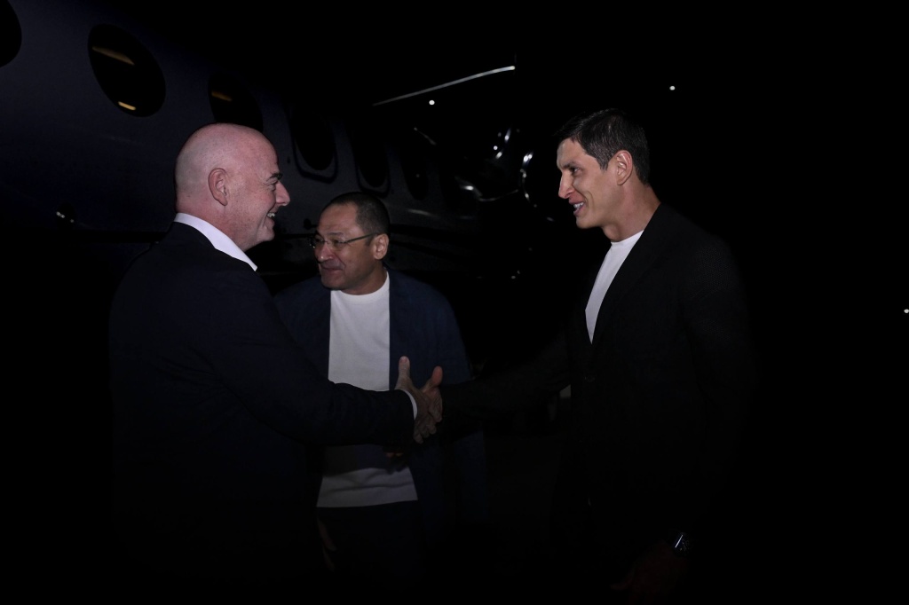 Глава ФИФА прибыл в Ташкент на финал CAFA Nations Cup 2025 Глава ФИФА прибыл в Ташкент на финал CAFA Nations Cup 2025