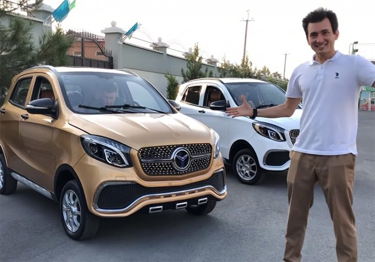 Российский блогер снял тест-драйв электромобиля, который планируют собирать в Узбекистане