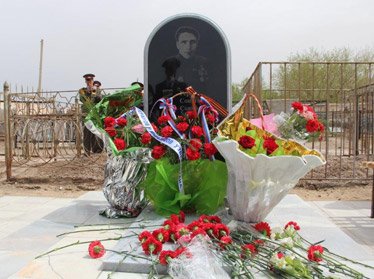 В Нукусе открыли памятник герою Советского Союза