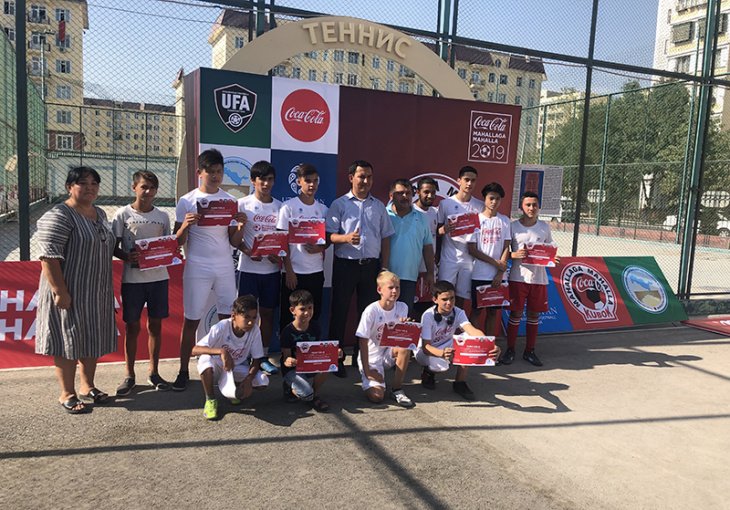 Кто получит суперкубок: Coca-Cola поддержала масштабный турнир «Махаллага махалла» по футболу среди мальчиков 14-15 лет