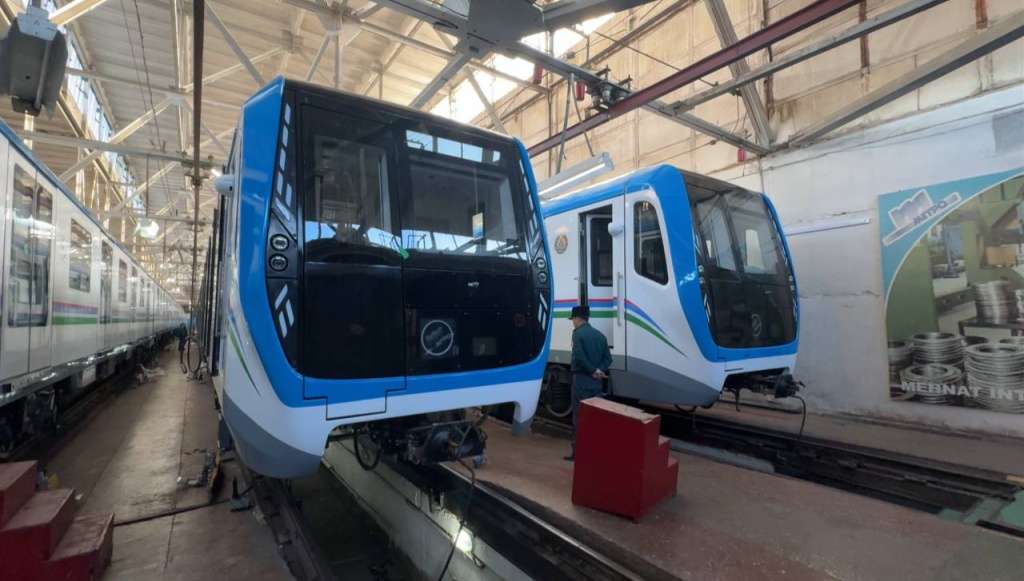 Столичная подземка получила еще три новых поезда. Видео