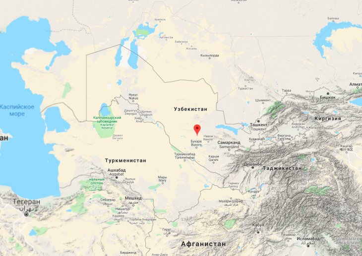 В Узбекистане произошло землетрясение. Эпицентр был расположен в 405 км от Ташкента