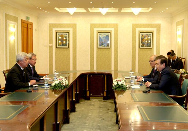 Шавкат Мирзиеев принял министра иностранных дел Казахстана 