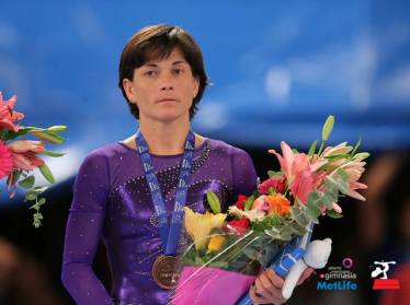 Гимнастка Оксана Чусовитина стала чемпионкой Мексики (фото)