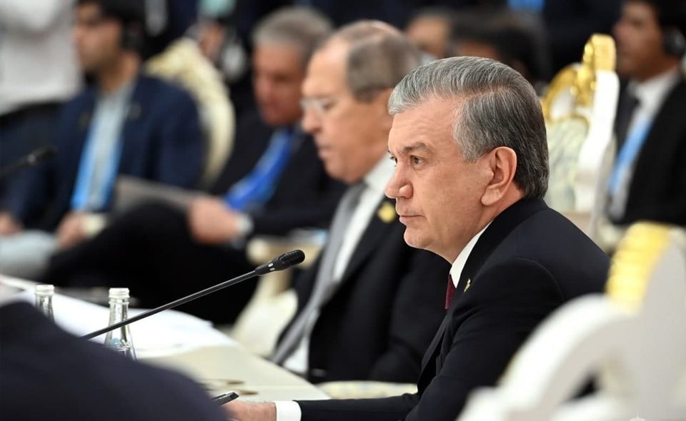 Председательство в ШОС перешло к Узбекистану. Мирзиёев озвучил ТОП 10 инициатив для развития организации 