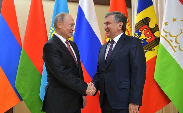 Мирзиёев 6 декабря отправится в Санкт-Петербург на неформальную встречу глав СНГ