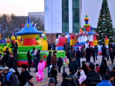 Ташкент готов к Новому году: завтра в столице начнутся народные гуляния